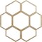 Ekena Millwork Florin Wood Fretwork Pierced Ceiling Medallion, Hickory, 28"OD x 12"ID x 1/4"T CMWP28X28X0250FOHI - alternate 1